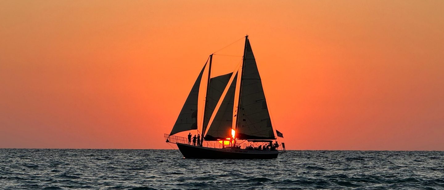 Sunset at Clearwater Beach, Tampa Bay, Florida