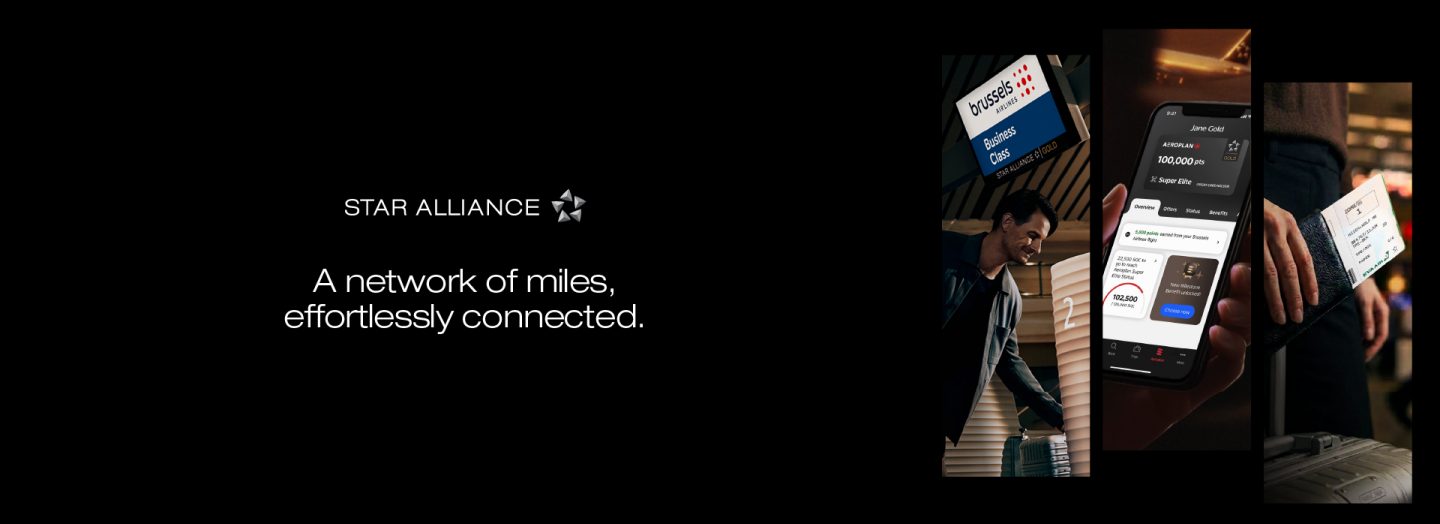 Star Alliance. Un réseau de miles, facilement connecté.