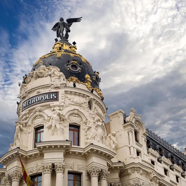 Vol au départ de Bruxelles vers Madrid