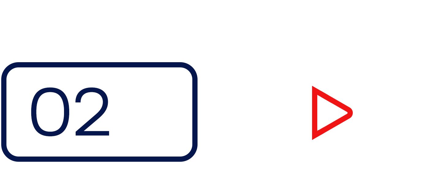 Image of an arrow for Step 2 in the booking process